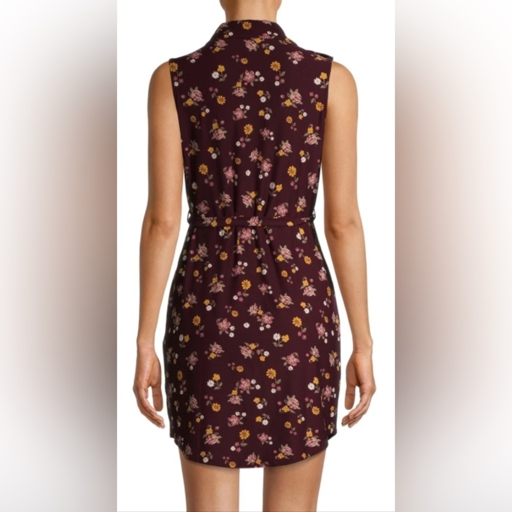 No Boundaries Pink and Yellow Sundress Casual Sleeveless
